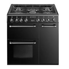 SMEG BM93BL - Комбинирана готварска печка 90см