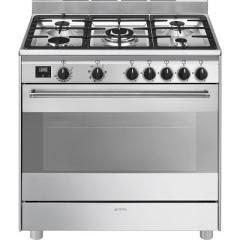 Комбинирана готварска печка 90см- SMEG BG91X2