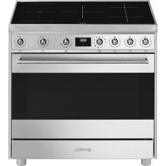 SMEG C9CIMX9-1 - Комбинирана готварска печка 90см