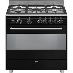 SMEG BG91N9-1 - Комбинирана готварска печка 90см