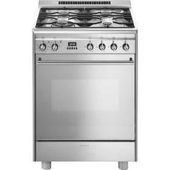 SMEG GP61X9 - Комбинирана готварска печка 60см