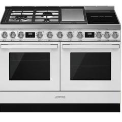 Комбинирана готварска печка 120см - SMEG CPF120IGMPWH