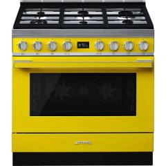 SMEG CPF9GPYW - Комбинирана готварска печка 90см