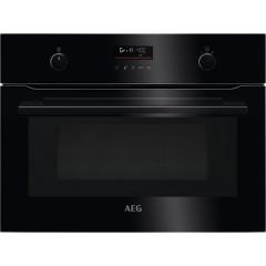 AEG KMK565060B - Мултифункционална фурна за вграждане с интегрирани микровълни 43л