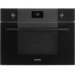 SMEG SF4101MCNO - Мултифункционална фурна с интегрирани микровълни за вграждане 40л