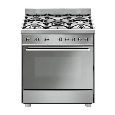 Комбинирана готварска печка 80см - SMEG G8GMXI-2