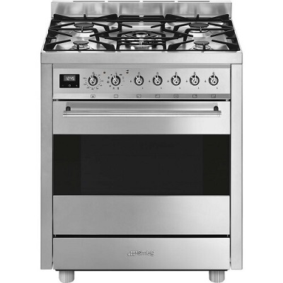 Комбинирана готварска печка 70см - SMEG C7GPX9