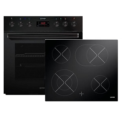 Фурна и плот за вграждане GORENJE-BC636B + ECD620BSC