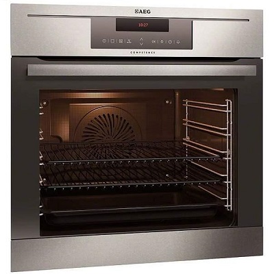 Мултифункционална фурна за вграждане 74л - AEG BP7314621M