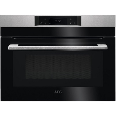 Мултифункционална фурна за вграждане с интегрирани микровълни - AEG KMK768080M