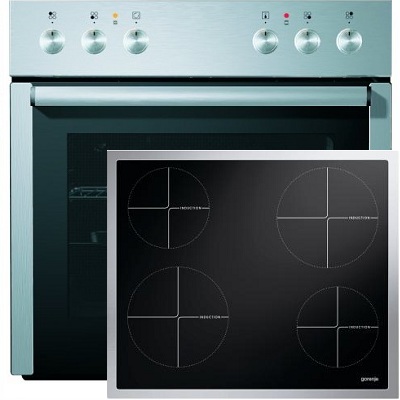 Фурна и плот за вграждане GORENJE-BCI5106PX + ID612EST