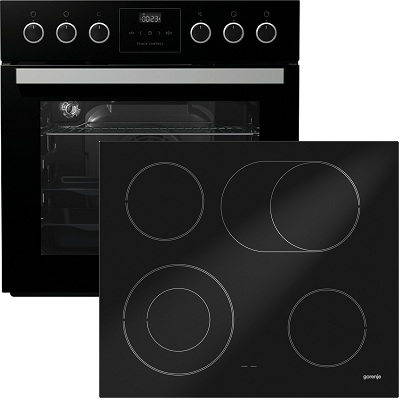 Фурна и плот за вграждане GORENJE-BC637E31XG-2 + ECD620SC