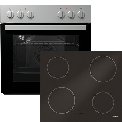 Фурна и плот за вграждане GORENJE-BC615E19XK + ECD611SC