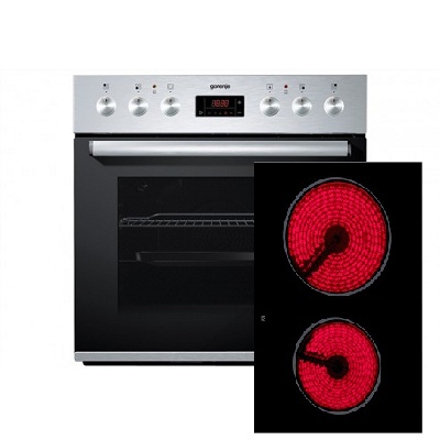 Фурна и плот за вграждане GORENJE-BC5306PX + AR140