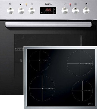 Фурна и плот за вграждане GORENJE-BCI5306PX + ID604AX