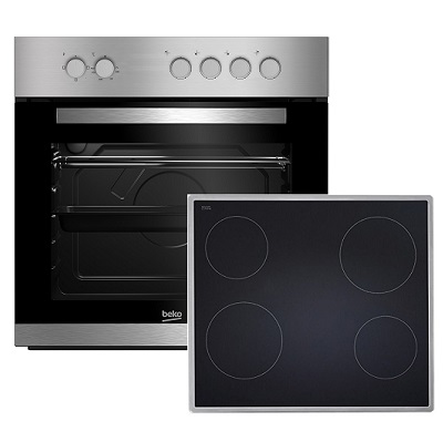 Фурна и плот за вграждане BEKO-BUC22020X + BUC22020