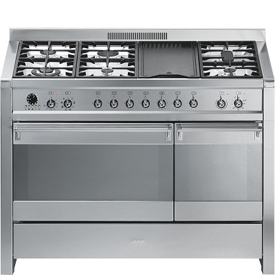 Комбинирана готварска печка 120см - SMEG A3-7