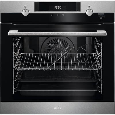 Мултифункционална фурна за вграждане 71л - AEG BPK556220M