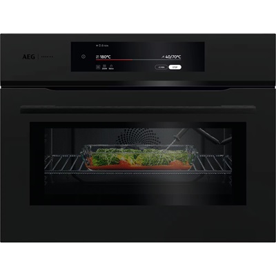 Мултифункционална фурна за вграждане с интегрирани микровълни 44л - AEG CM9600T