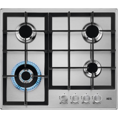 Газов плот 4 зони - AEG HGB64400SM