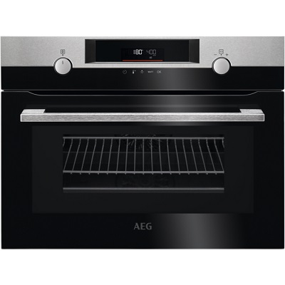 Мултифункционална фурна с интегрирани микровълни 43л - AEG KMK565060M