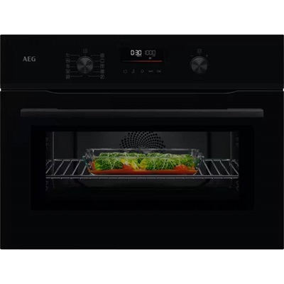 Мултифункционална фурна за вграждане с интегрирани микровълни 44л - AEG NKK6N501B