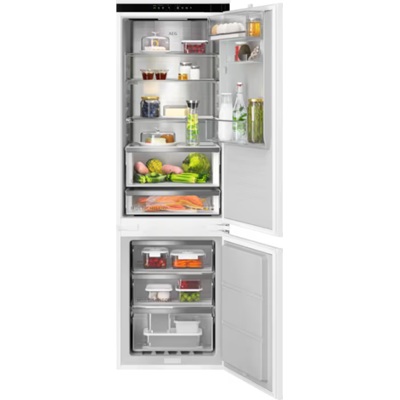 Хладилник с фризер за вграждане 227л - AEG NSC9V181CS