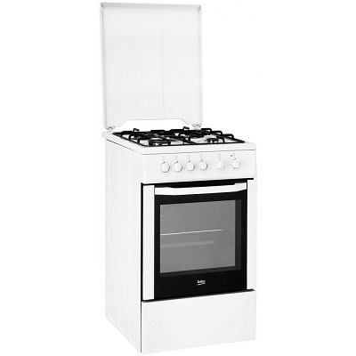 Комбинирана готварска печка 50см - BEKO CSS52000DW