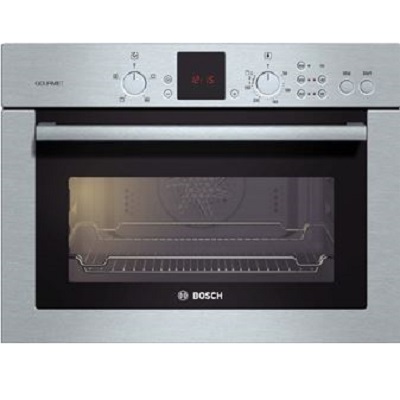 Мултифункционална фурна за вграждане с интегрирани микровълни 42л - BOSCH HBC84K550N