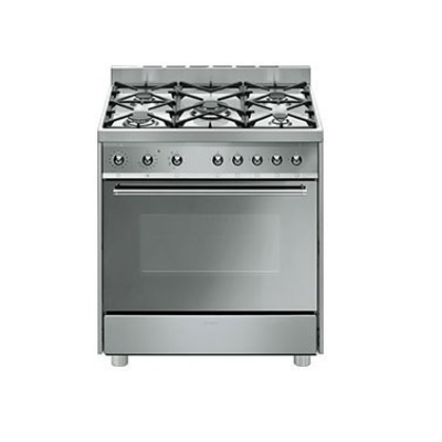Комбинирана готварска печка 80см - SMEG C8GMXNL1