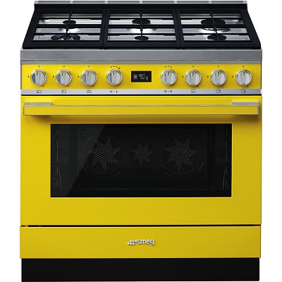 Комбинирана готварска печка 90см - SMEG CPF9GMYW