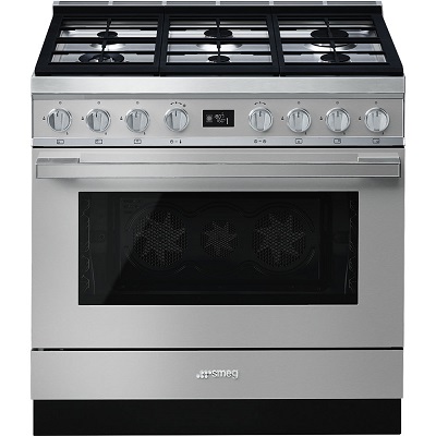 Комбинирана готварска печка 90см - SMEG CPF9GPX