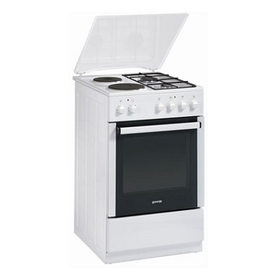 Комбинирана готварска печка 50см - GORENJE K55101AW2