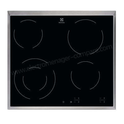 Стъклокерамичен плот 4 зони - ELECTROLUX EHF6241XOK