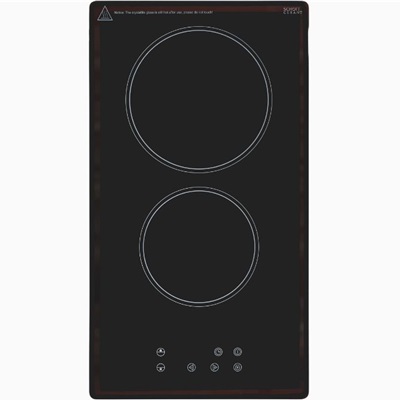 Плот стъклокерамичен 2 зони - EXQUISIT EKC301-R-020