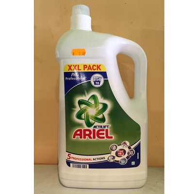 Прах за пране течен - ARIEL 70 WHITE