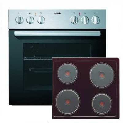 Фурна и плот за вграждане GORENJE-BC5101PX + EM64B