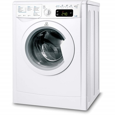 Пералня със сушилня 7/5кг - INDESIT IWDE7145B