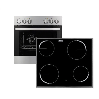 Фурна и плот за вграждане ZANUSSI-ZOU20301XV + ZAV6046XBA