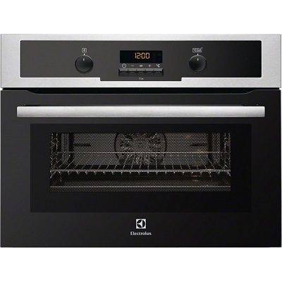 Мултифункционална фурна за вграждане с интегрирани микровълни 43л - ELECTROLUX EVY7600AOX
