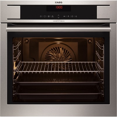 Мултифункционална фурна за вграждане 71л - AEG BP7004101M