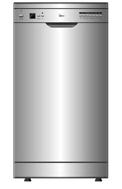Съдомиялна 9к - MIDEA WQP8-B9241SILVER