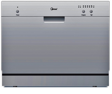 Съдомиялна 6к - MIDEA WQP6-3201SILVER