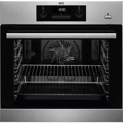 Мултифункционална фурна за вграждане 71л - AEG BPB351020M
