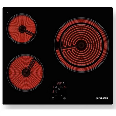 Плот стъклокерамичен 3 зони - PYRAMIS 58HL4006