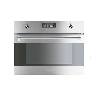 Микровълнова фурна за вграждане 37л-SMEG S45MX2