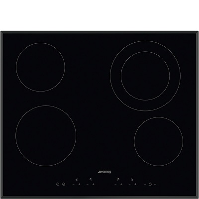Плот стъклокерамичен 4 зони - SMEG SE364ETB