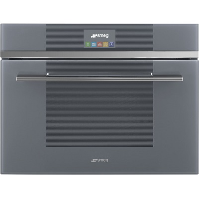 Мултифункционална фурна за вграждане с интегрирани микровълни 50л - SMEG SF4104MCS