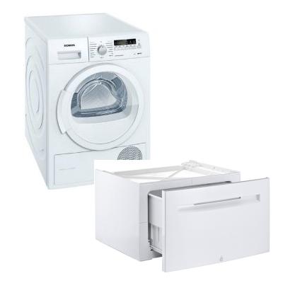Сушилня кондензаторна 8кг - SIEMENS-WT46W261 + WZ20500