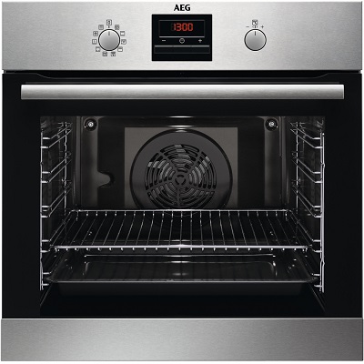 Мултифункционална фурна за вграждане 72л - AEG BPS33102ZM